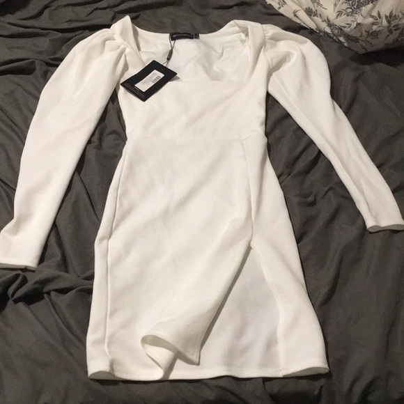 Pretty Little Thing white dress - Picture 1 of 1